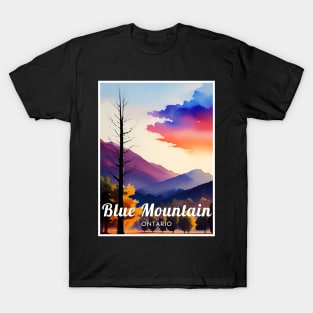 Blue Mountain ski - Ontario T-Shirt